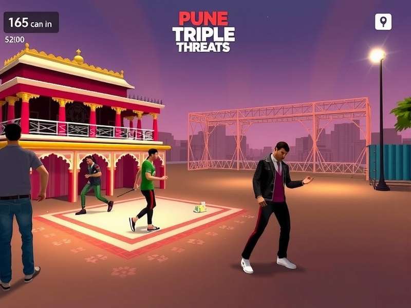 Pune Triple Threats gameplay screenshot